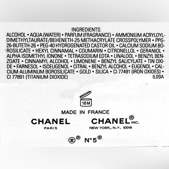 CHANEL Number 5 Fragments D’Or Sparkling Body Gel Rare Brand NEW in Box - Picture 4 of 4